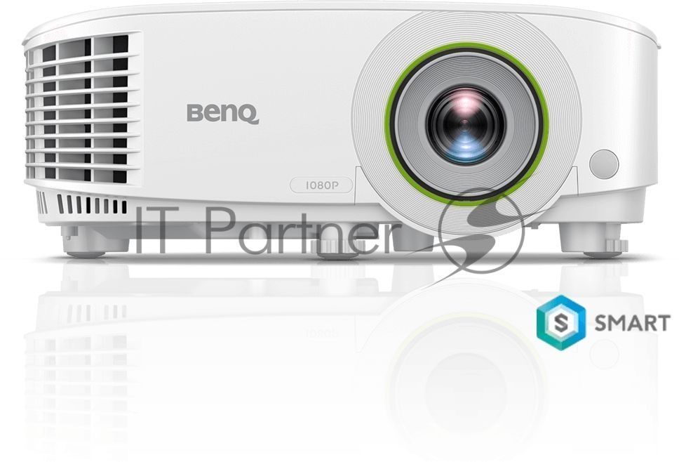 Проектор BenQ EH600 DLP, 1920x1080 FHD, 3500 AL, SMART, 1.1X, TR 1.49~1.64, HDMIx1, VGA, USBx2, wireless projection, 5G WiFi/BT, (USB dongle WDR02U inc), Android, 16GB/2GB, White