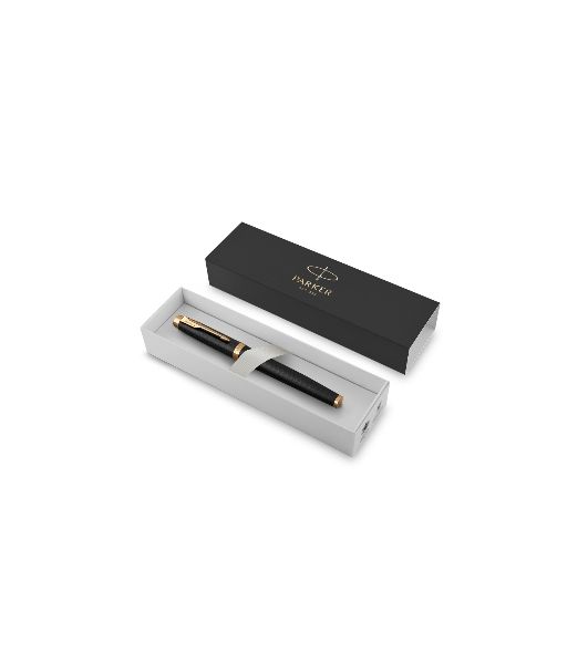 Ручка роллер Parker IM Premium T323 (CW1931660) Black GT, F, черные чернила, подарочная коробка
