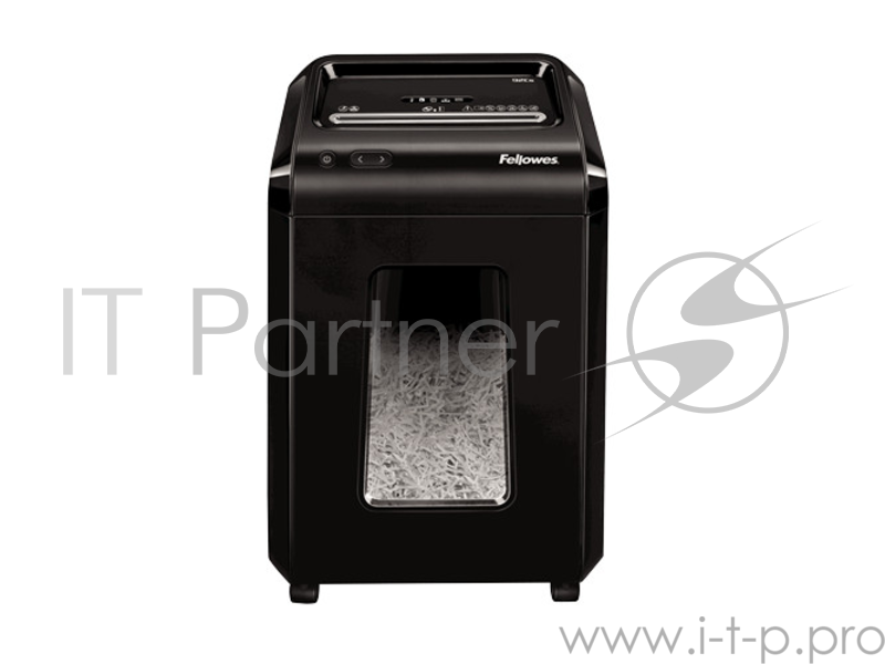 Шредер Fellowes Powershred 92Cs FS-1719301 P-4, 4х38мм, 18лст., 25лтр., уничтожает: скобы, карты, скрепки, CD