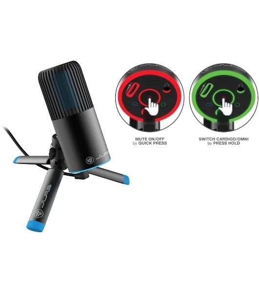 Микрофон Jlab Go Talk черный IEUMTALKGORBLK4