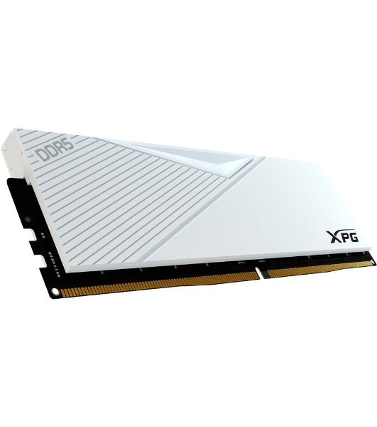 Оперативная память XPG Lancer, DDR5, 64GB (2x32GB), 6000MHz, CL30, DIMM, с радиаторами, белый