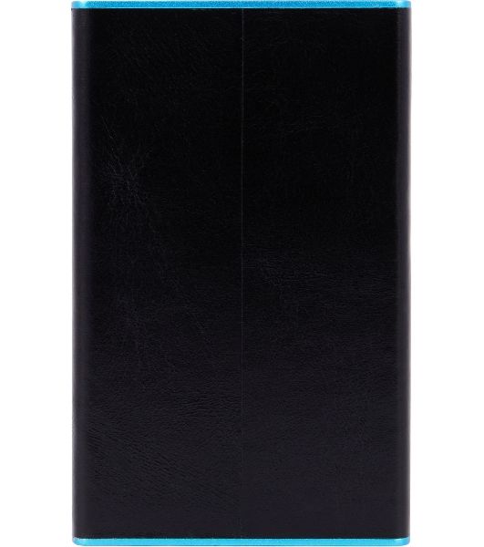 Чехол для кредитных карт Piquadro Blue Square PP4825B2BLR/N, натур.кожа, черный