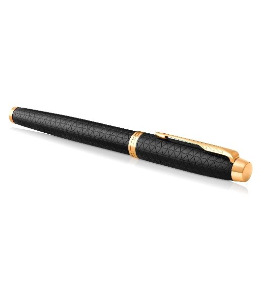 Ручка роллер Parker IM Premium T323 (CW1931660) Black GT, F, черные чернила, подарочная коробка