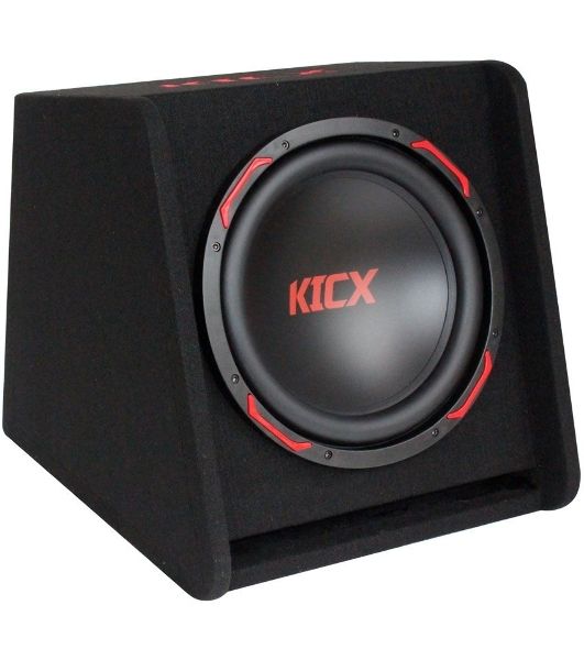 Сабвуфер автомобильный Kicx GT305BPA 350Вт активный (30см/12")