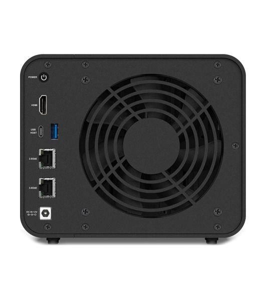 Сетевое хранилище TerraMaster F4-424 Pro tower NAS 8C 3,8Ghz/32Gb/TRAID,JBOD,RAID0,1,10,5,6/up to 4 HS SATA(3,5' or 2,5')/2xM.2 2280 NVMe/2xUSB3.2 /HDMI/2x2,5GbE RJ-45/iSCSI/1xPS/1YW