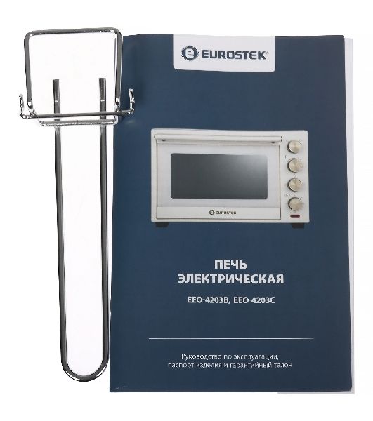 Печь электрическая Eurostek EEO-4203B (42 л, 1600 Вт, Черный)