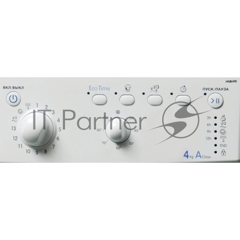 Стиральная машина Indesit IWUB 4105 белый, загр. фронтальная макс.: 4 кг 1000 об/мин класс: А
