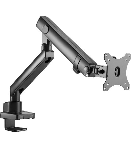 Кронштейн для мониторов Ultramounts UM709 черный 17"-32" макс.8кг крепление к столешнице поворот и наклон