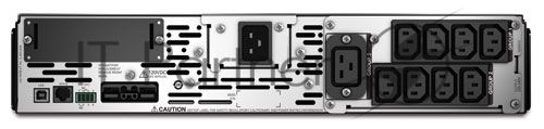 Источник бесперебойного питания APC Smart-UPS X SMX2200RMHV2U/2200ВА/1980Вт/1 х IEC 320 C19 (компьютерная), 8 х IEC 320 C13 (компьютерная)