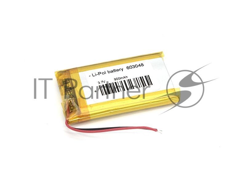 Аккумулятор Li-Pol (батарея) 6x30x48мм 2pin 3.7V/900mAh