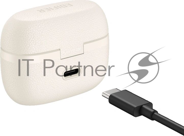 Наушники TWS Edifier X3 Pro слоновая кость, внутриканальные, Bluetooth, активное шумоподавление, до 7 ч