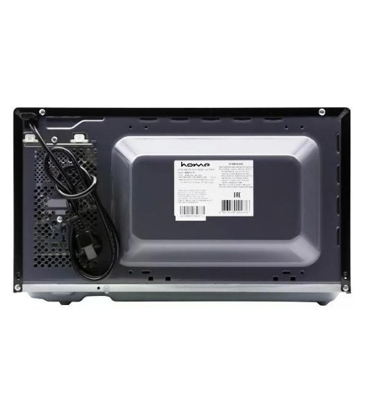 Микроволновая печь HOME HMM207BB черный, 20 л, 700 Вт, переключатели - поворотный механизм