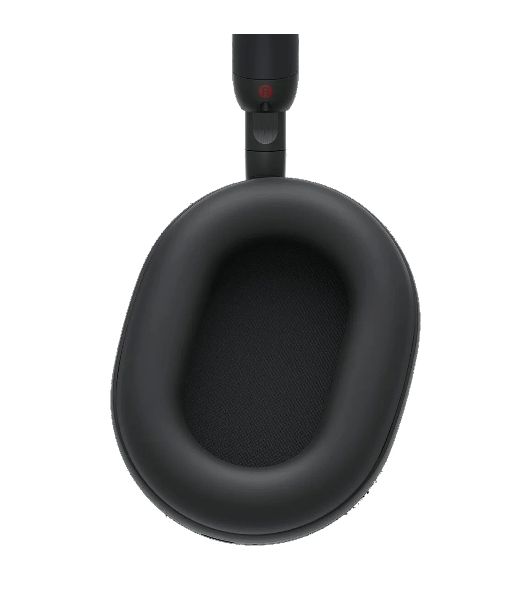 Беспроводные/проводные наушники Sony WH-1000XM5 черный, полноразмерные, Bluetooth + проводной, активное шумоподавление, до 30 ч