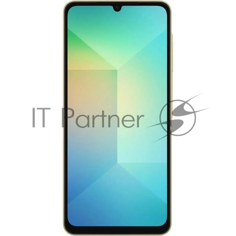 Смартфон Samsung Galaxy A06, 4/64Gb, золотистый