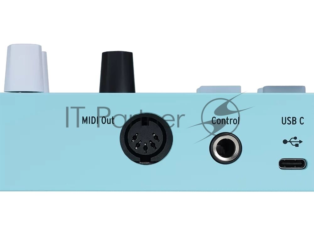 Клавиатура MIDI 231599 Arturia MiniLAB 3 Aquamarine 25 клавиш, 8 энкодеров, 8 RGB пэдов, 8 фейдеров, дисплей, сенсорные регуляторы Pitch/Modulation, MIDI-выход, 1/4" Jack вход педали, режим Chord, арпеджиатор, USB-C