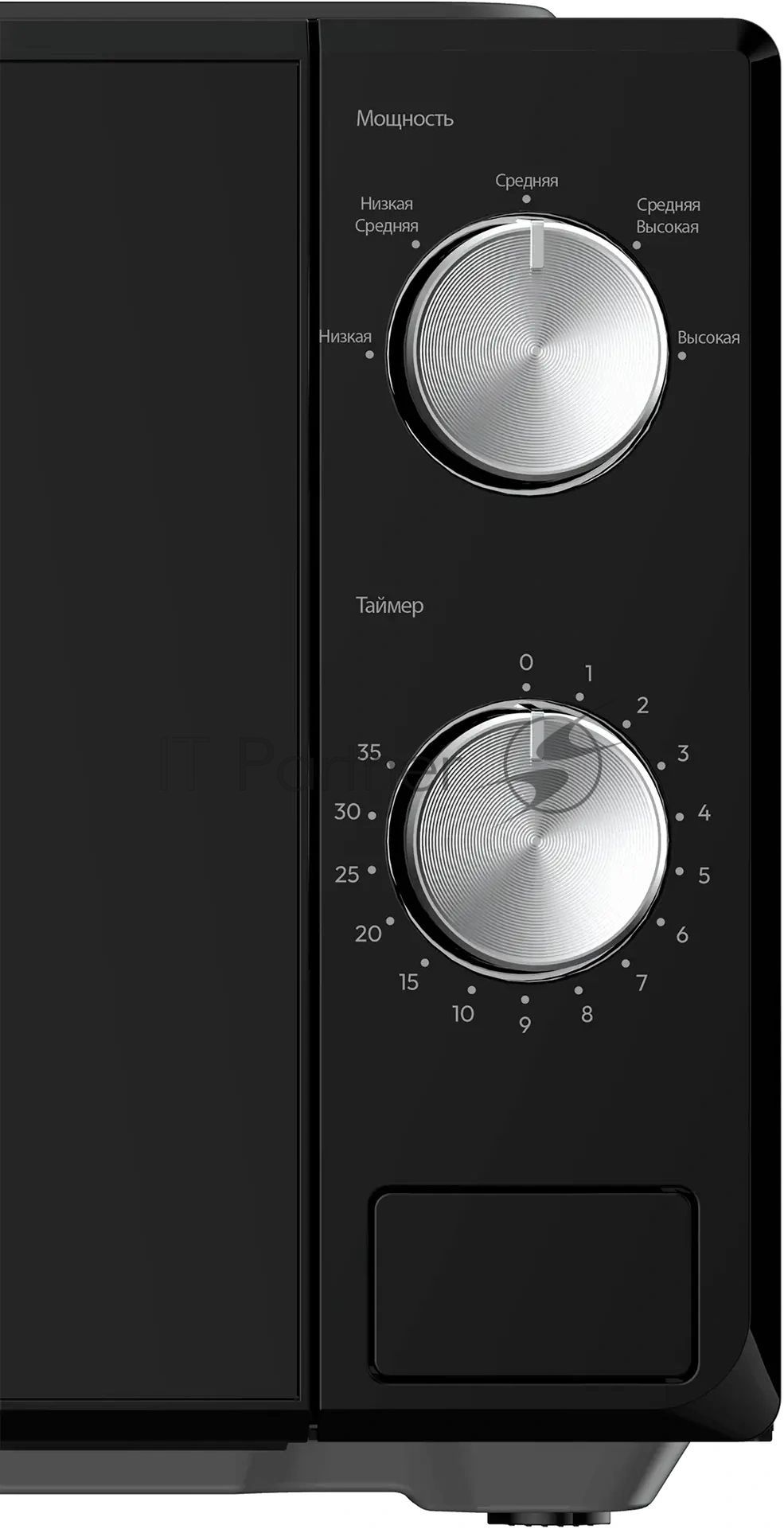 Микроволновая печь Candy CMWO-MM207BA черный, 20 л, 700 Вт, переключатели - поворотный механизм