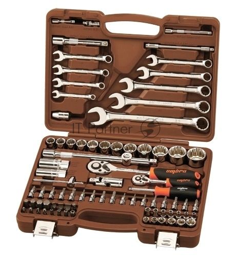 Набор инструментов OMBRA OMT82S12, 82 предмета