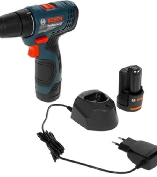 Дрель-шуруповерт Bosch GSR 120 Li, 12 В, 2 Ач, 30 Нм, щеточный