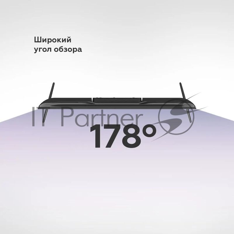 Телевизор BQ 43" 43FS38B черный DLED FHD 60Hz Android 14