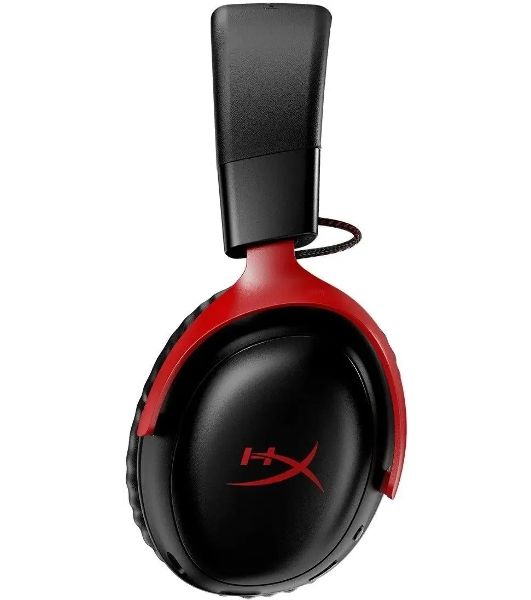 Гарнитура HyperX Cloud III чёрный-красный, проводная, 3.5 мм