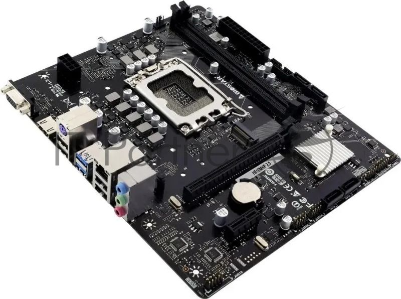 Материнская плата Biostar H610MHP 2.0, LGA 1700, Intel H610, 2xDDR4, 4xSATA, 1xM.2, 1xPCIe 4.0 x16, 1xPCIe x1, 1xHDMI, 1xVGA, 1x 1Gb LAN, 2xUSB-A 3.2 Gen 1, 4xUSB-A 2.0, 3x3.5 мм, 7.1, mATX