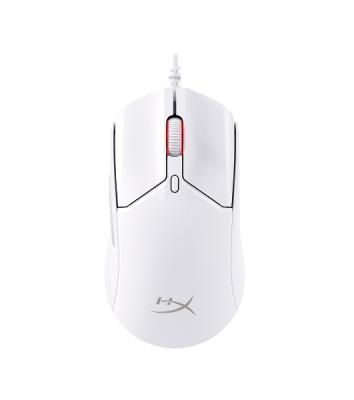 Мышь проводная HyperX Pulsefire Haste 2 белый, 26000 dpi, USB, кнопки - 6