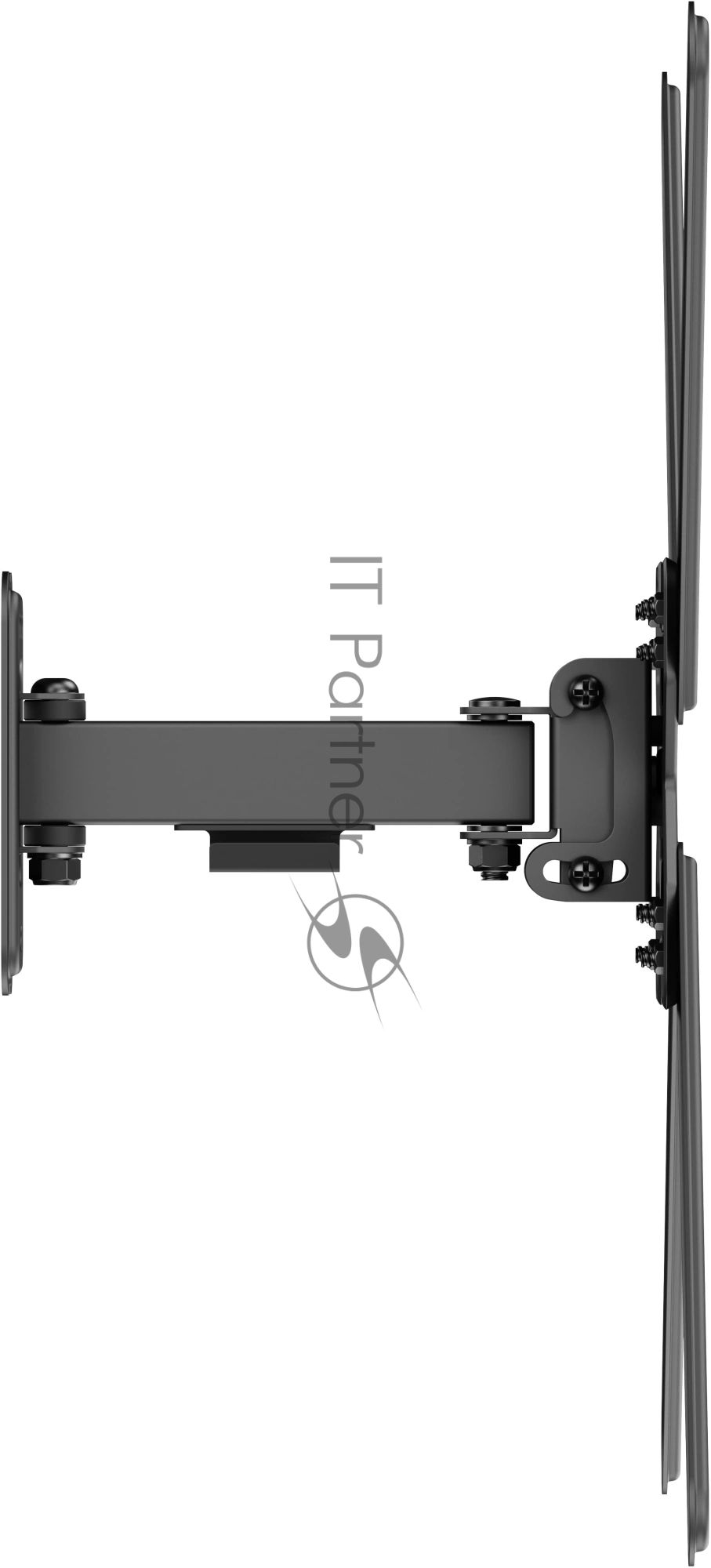 Кронштейн для телевизора Ultramounts UM957 черный 13"-55" макс.25кг настенный поворот и наклон