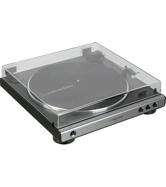 Проигрыватель винила Audio-Technica AT-LP60XUSB полностью автоматический серебристый