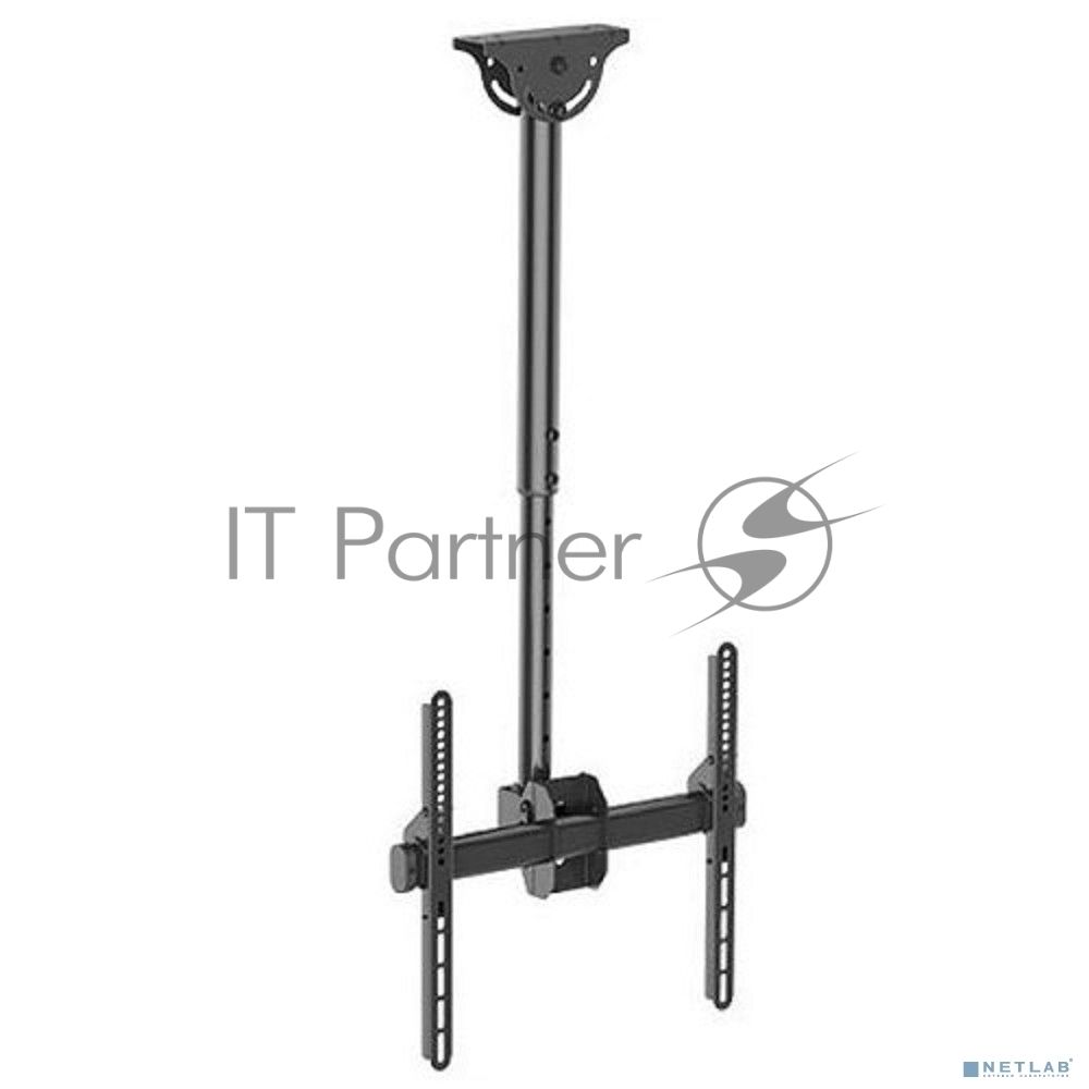 Кронштейн для телевизора Arm Media LCD-1800 черный 26"-65" макс.55кг потолочный поворот и наклон