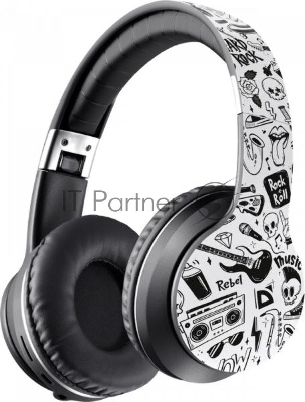 Гарнитура беспроводная Defender FreeMotion B595 black print (Bluetooth)