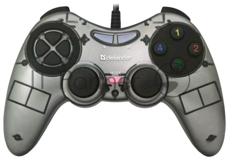 Геймпад Defender Zoom USB Xinput, 10 кнопок, 2 стика