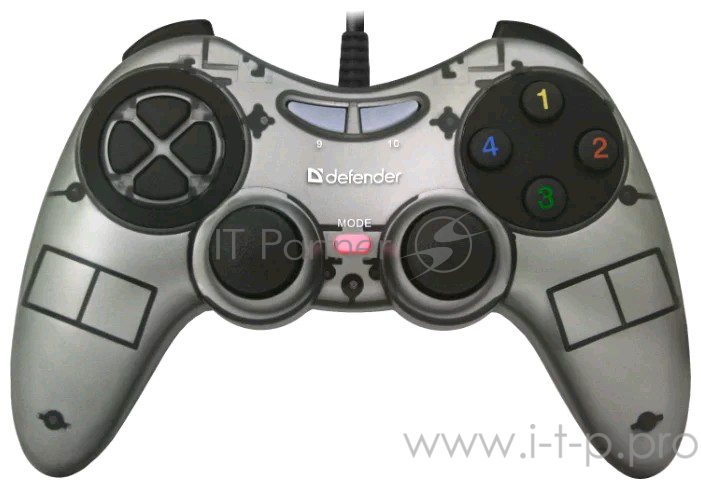 Геймпад Defender Zoom USB Xinput, 10 кнопок, 2 стика