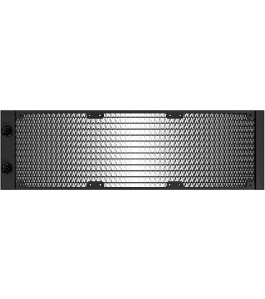 Система жидкостного охлаждения ID-Cooling FX360 LCD ARGb Soc-AM5/AM4/1200/1700/1851 черный 4-pin 27.2dB Al+Cu LCD 350W Ret