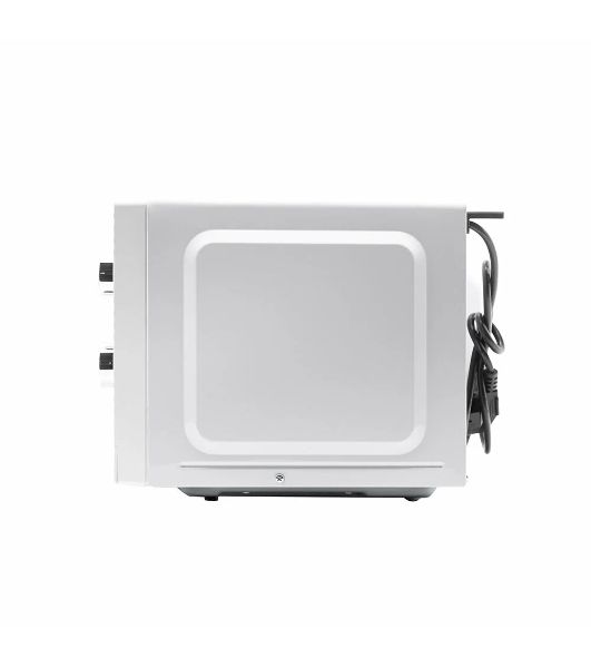 Микроволновая печь General Electronics GE-MS120W белый, 20 л, 700 Вт, переключатели - поворотный механизм