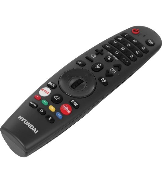 Телевизор Hyundai 65" H-LED65BU7100 серый/серый LED UHD 60Hz WebOS