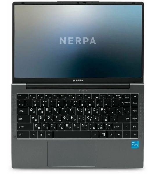 Ноутбук NERPA CASPICA ALOSO I342-14 (14.1" IPS/1920x1080/Intel Core i3-1215U (1.2GHz)/8Gb/256Gb NVMe SSD/UHD/WiFi+BT/Win 11Pro/51WHr/1.45kg/Grey/1Y)