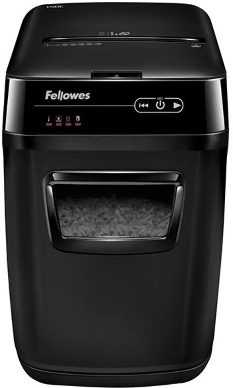 Шредер Fellowes AutoMax 130C (секр.P-3)/фрагменты/130лист./32лтр./пл.карты