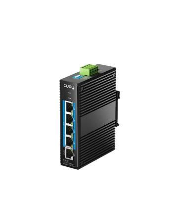 Коммутатор CUDY IF1005P, 5×100 Мбит/с, неуправляемый