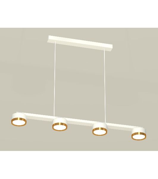 Светильник Ambrella light XB9151152/4 SWH/PYG белый песок/золото желтое полированное GX53 (C9151, N8124)
