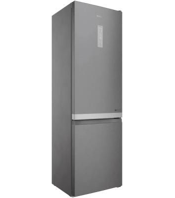 Холодильник Hotpoint HT 7201I MX O3 нержавеющая сталь двухкамерный 239/83 л морозилка снизу, No Frost
