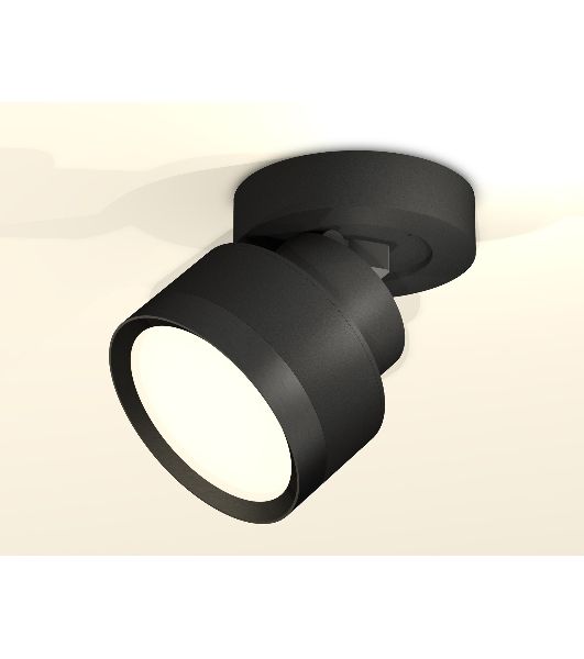 Светильник Ambrella Light XM8102002 SBK/PBK черный песок/черный полированный GX53 (A2229, A2106, C8102, N8113)