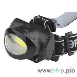 Фонарь ЭРА GB-6015W COB налобный 3xAAA