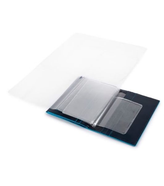 Обложка для документов Piquadro Blue Square PP5246B2R/BLU2 синий натур.кожа