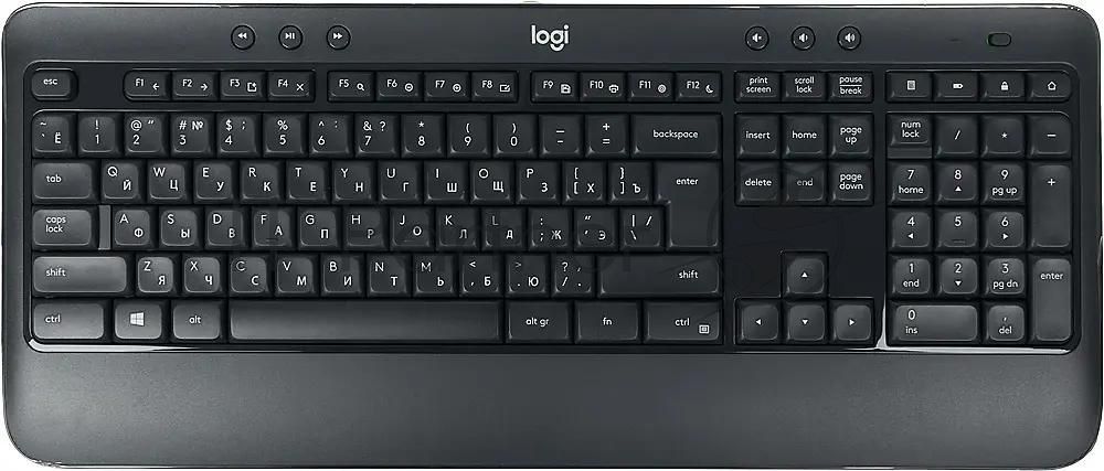 Комплект клавиатура+мышь Logitech MK540 Advanced беспроводной, USB, 1000 DPI, чёрный