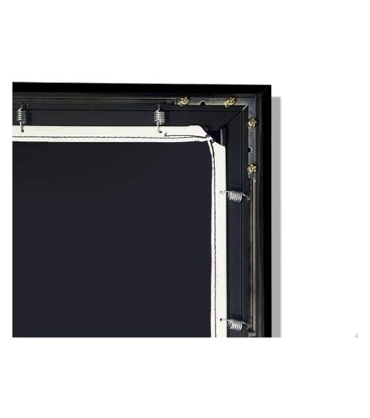 Экран для проектора S'OK SCFRV-266x150 120" 16:9 на бархатной раме, PS White, черная рама