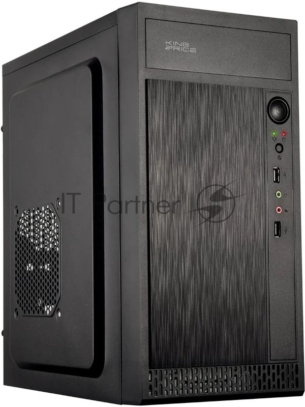 Компьютерный корпус KingPrice KPCC-MN211 черный без БП mATX 1x80мм 2x120мм 2xUSB 2.0 audio