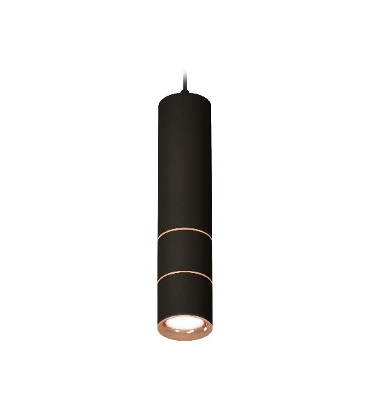 Светильник Ambrella Light XP7402085 SBK/PPG черный песок/золото розовое полированное MR16 GU5.3