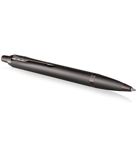 Ручка шариковая Parker IM Monochrome K328 (CW2172961) Gun Metal, M, синие чернила, подарочная коробка