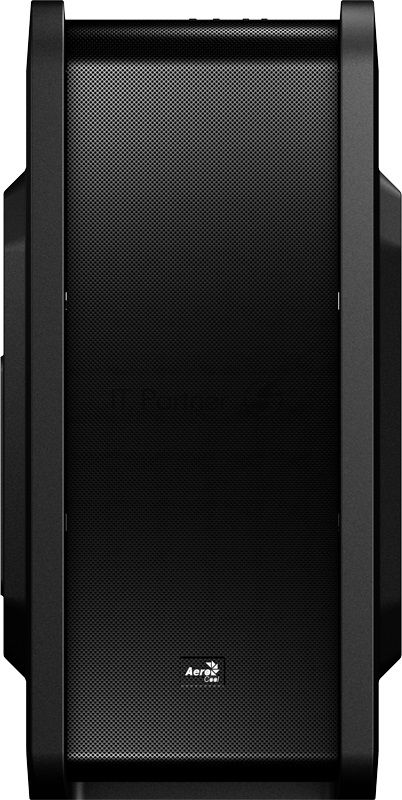 Компьютерный корпус Aerocool Qs-240 черный без БП mATX 4x120mm 2xUSB2.0 1xUSB3.0 audio bott PSU