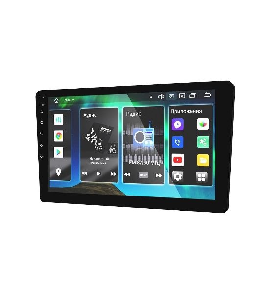 Автомагнитола Prology MPA-370, 2 DIN, 9", Android 13, Bluetooth, USB Type-A, GPS, 4G, CarPlay